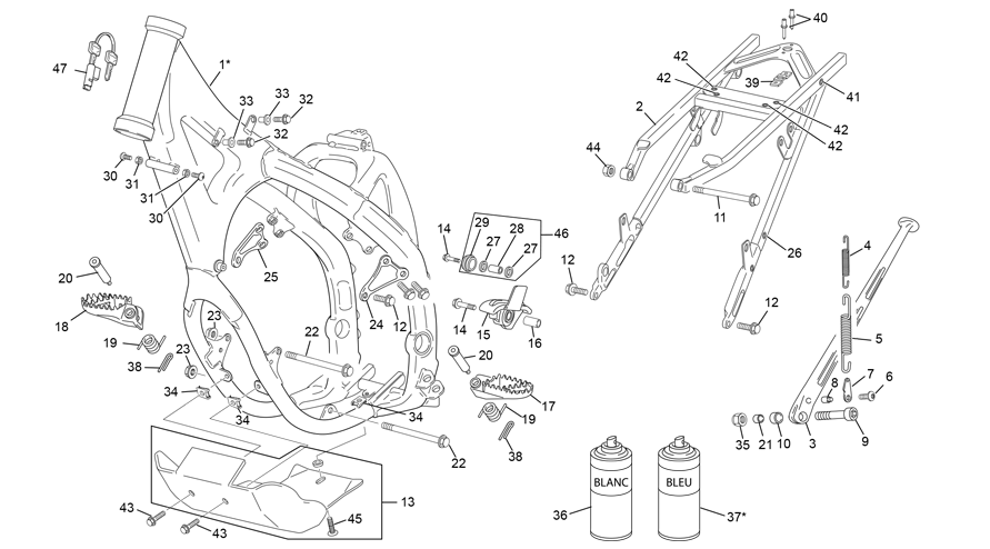 CHASSIS 300 SE-F FACTORY