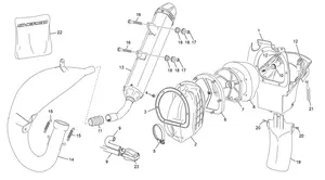 BOITE A AIR ET ECHAPPEMENT 125 SE FACTORY
