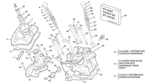 CULASSE 250 SE-F FACTORY
